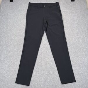Lululemon Commission Pant Slim Mens 33x32 True Navy Warpstreme Chino LM5974S